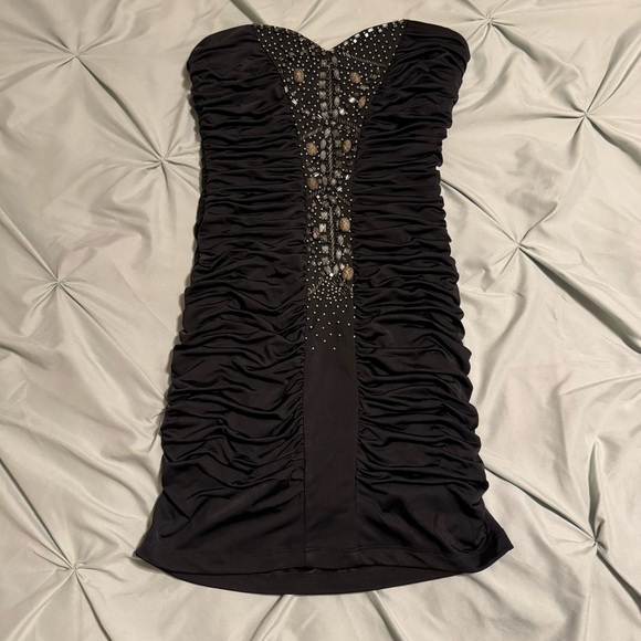 Nikibiki Black Strapless Dress - Picture 1 of 5